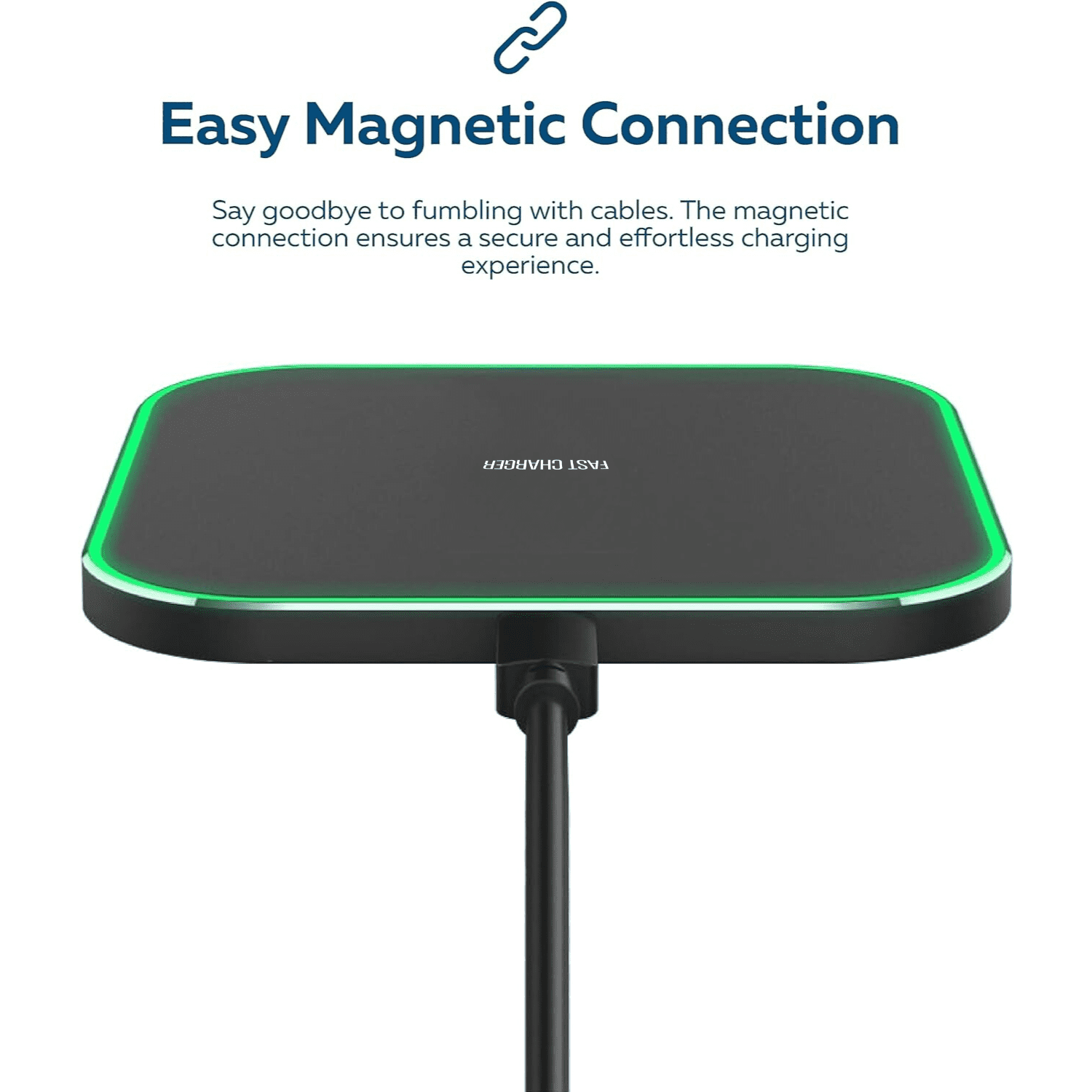 Entronix [Magnetic] Wireless Charging Pad - USB-C/iPhone/Android