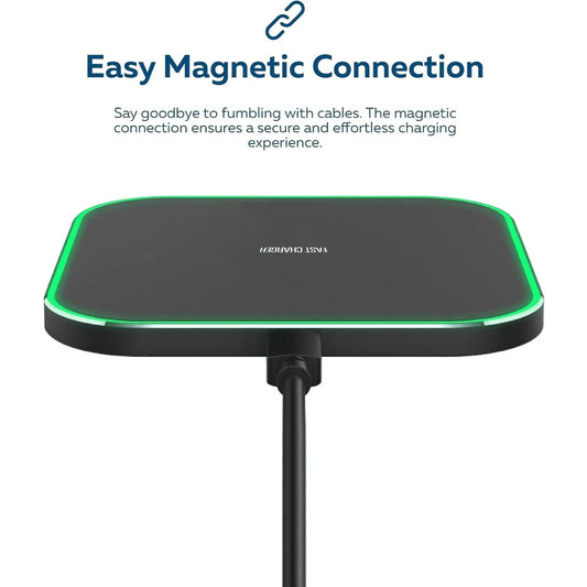 Entronix [Magnetic] Wireless Charging Pad - USB-C/iPhone/Android - Entronix