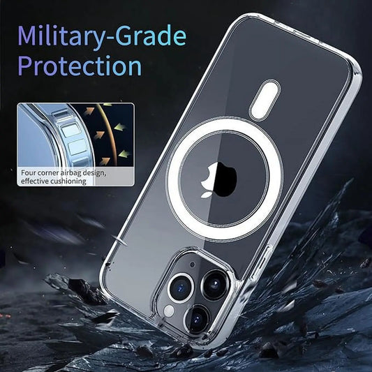 Entronix Apple iPhone XR [Magnetic-Compatible] Crystal Clear Case - Sturdy - Entronix