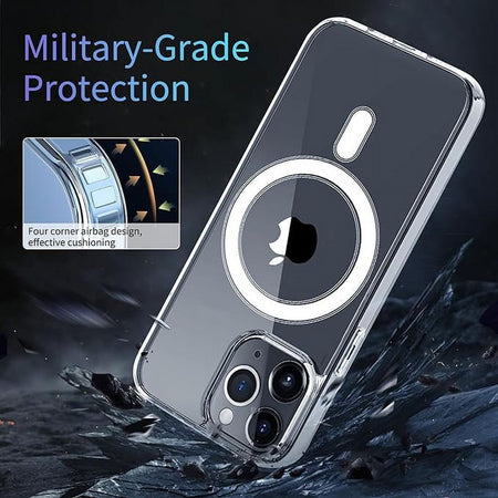 Entronix Apple iPhone XS Max [Magnetic-Compatible] Crystal Clear Case - Sturdy - Entronix