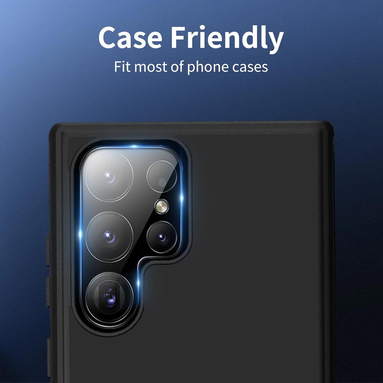 Entronix Clear Camera Lens Protector Compatible with Galaxy S25 Ultra - 3-Piece Combo