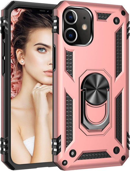 Entronix Apple iPhone 11 Case - Guard Ring Holder, Dual Layer Protection - Entro Retail