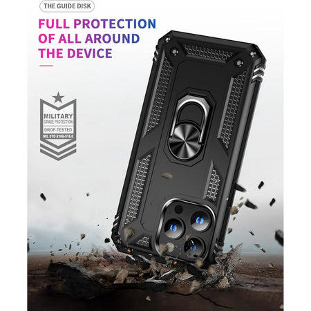 Entronix Apple iPhone 16 Pro Max Case - Guard Ring Holder, Dual Layer Protection - Entro Retail