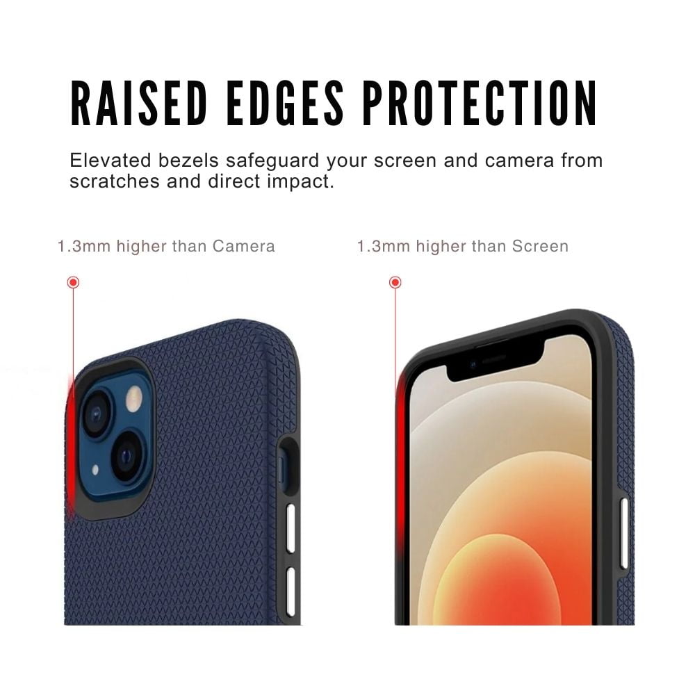 Entronix Case Compatible with iPhone 16E - Anti-Slip Rugged Shockproof Cover