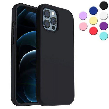 i12 Pro Max Silicone - Black