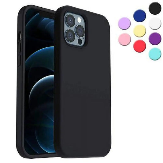 i12 Pro Max Silicone - Black