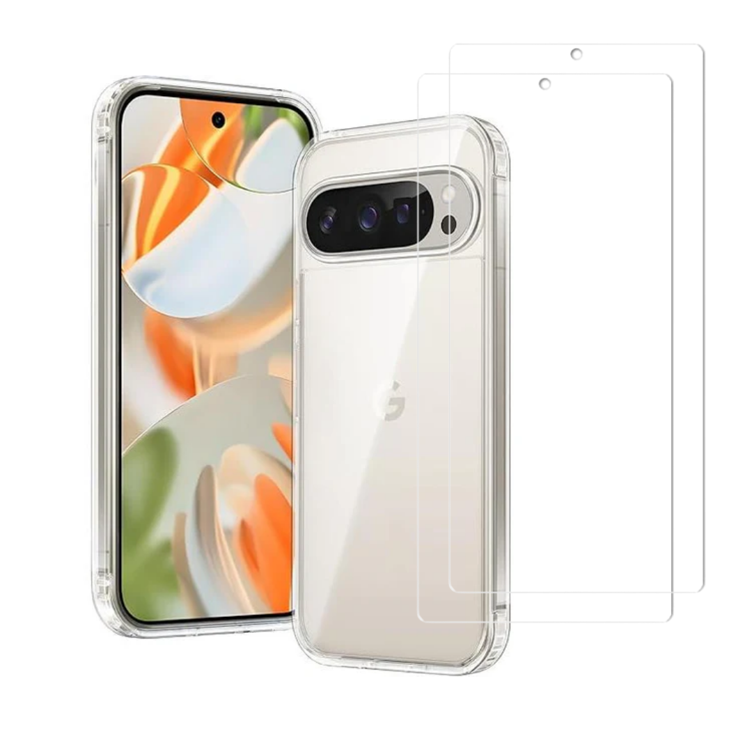 BUPixel9ProXLClearCase2TGClear