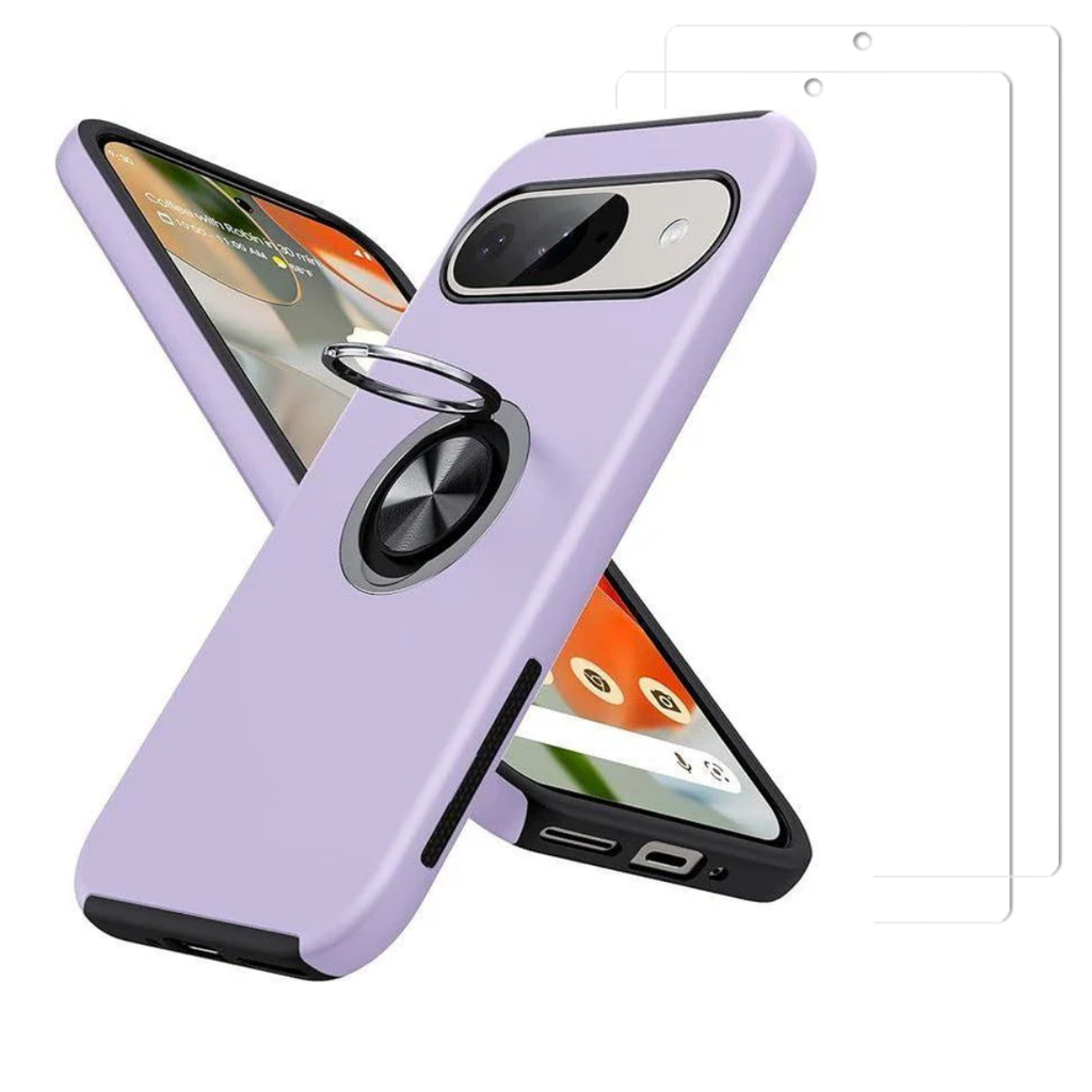 BUPixel9GripRingPurple2TGClear