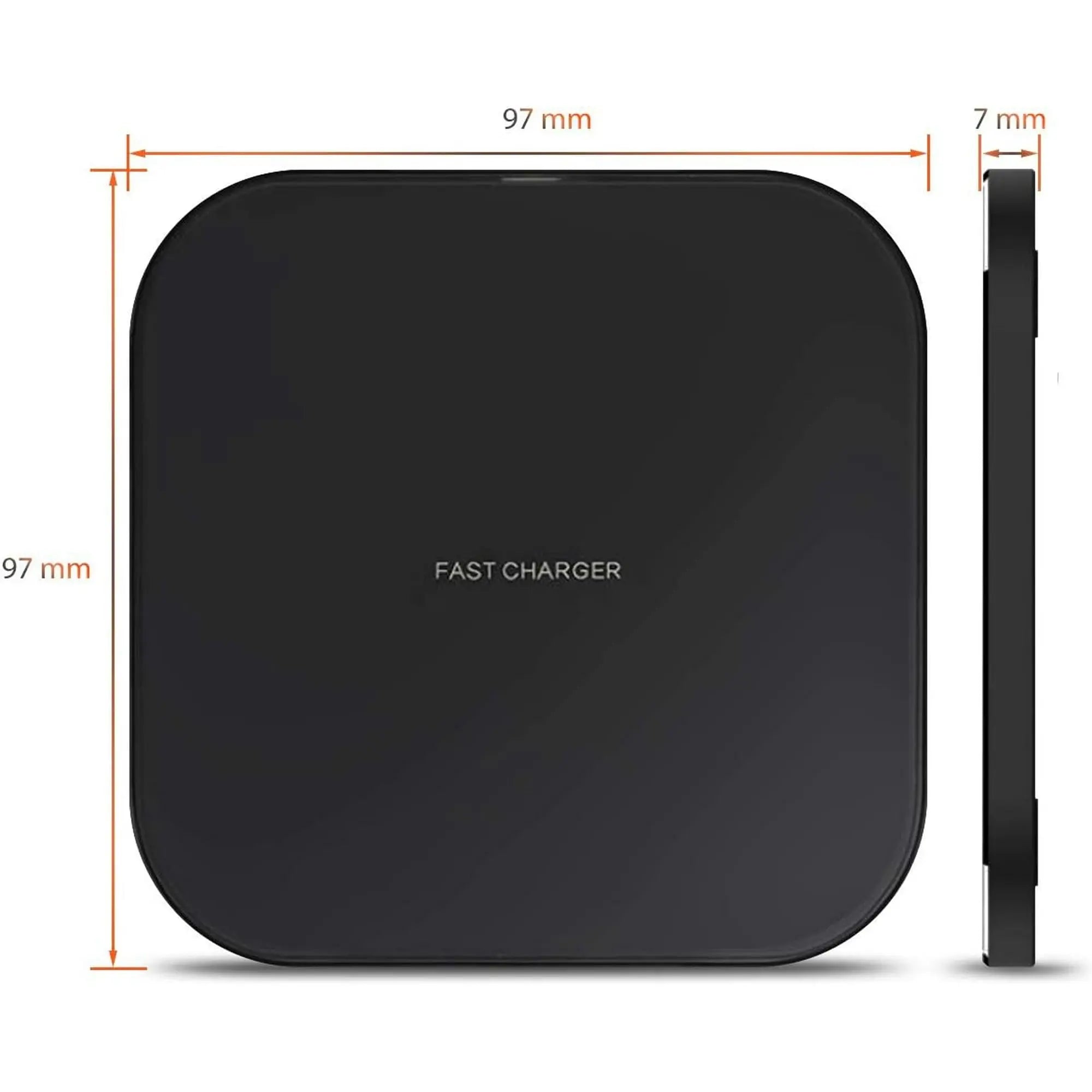 Entronix [Magnetic] Wireless Disk-shaped Charging Pad - USB-C/iPhone/Android - Entronix