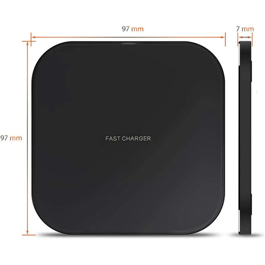 Entronix [Magnetic] Wireless Disk-shaped Charging Pad - USB-C/iPhone/Android - Entronix