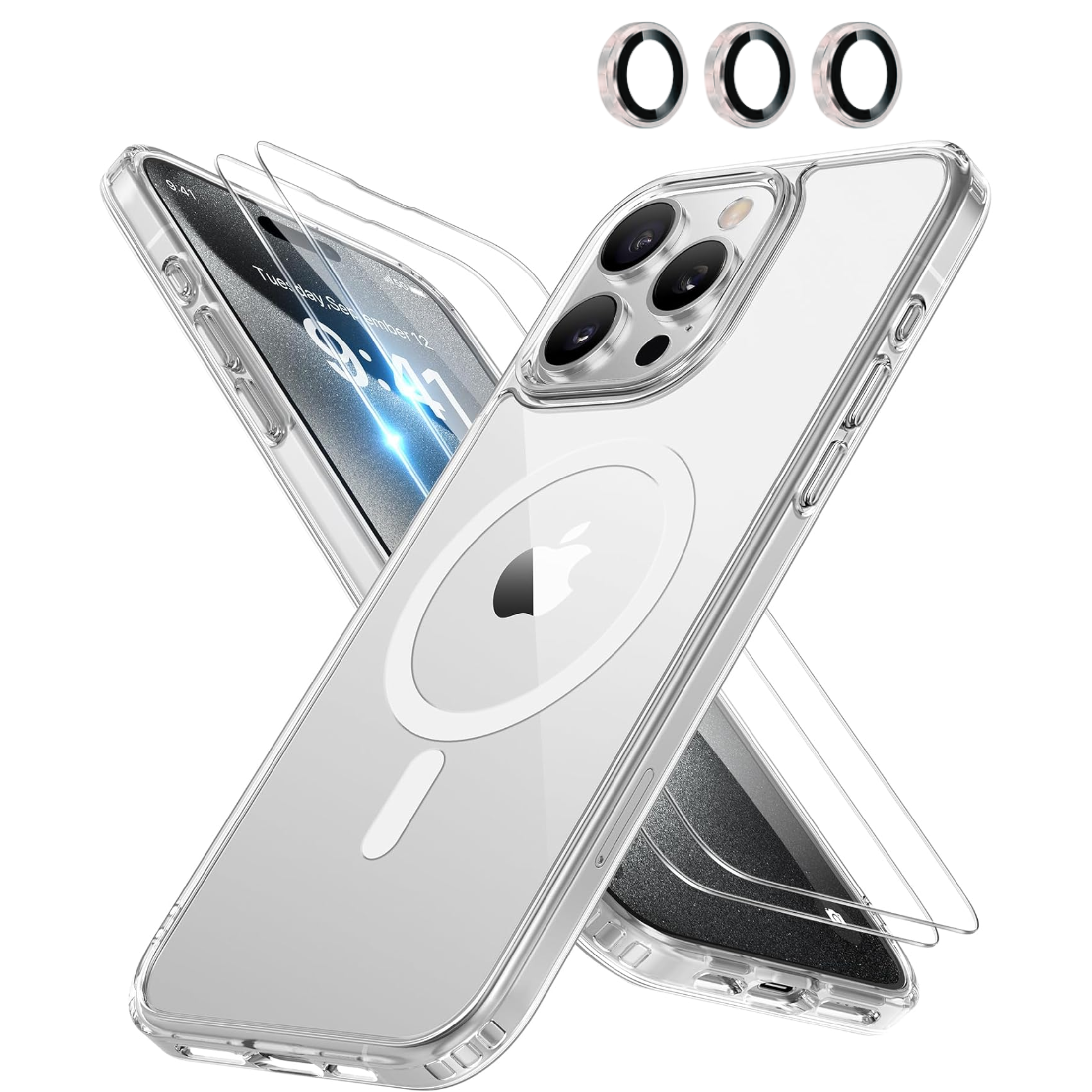 BUi15ProMaxMSClear2TGClear1MetalCamSilver