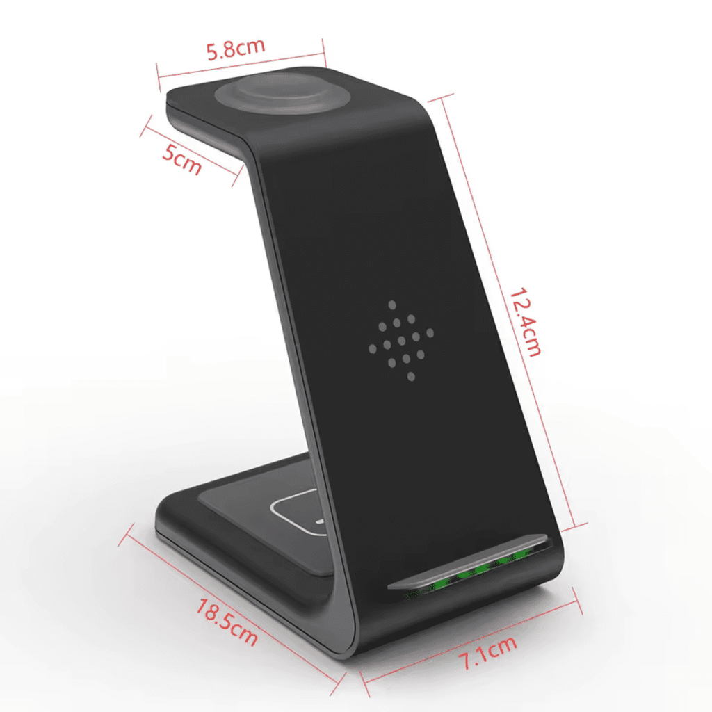 Entronix [3-in-1] Wireless Charging Dock - USB-C/iPhone/iWatch/AirPods