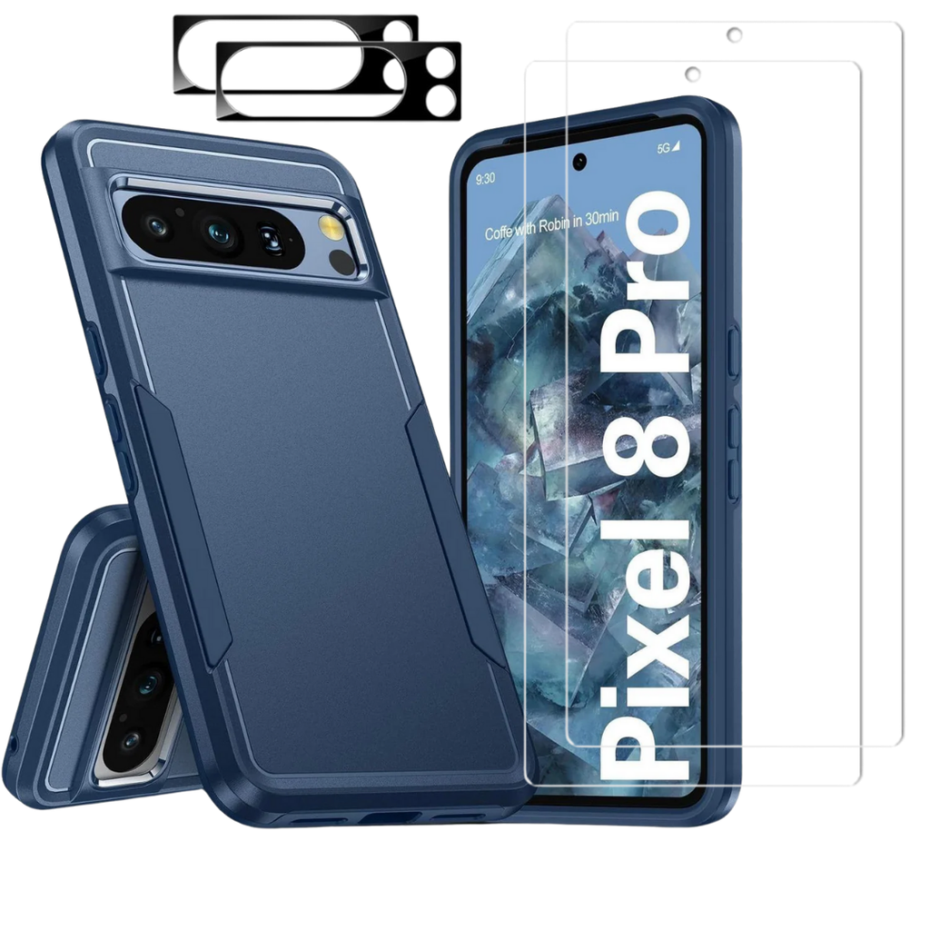 BUPixel8ProSleekBlue2TGClear2Cam
