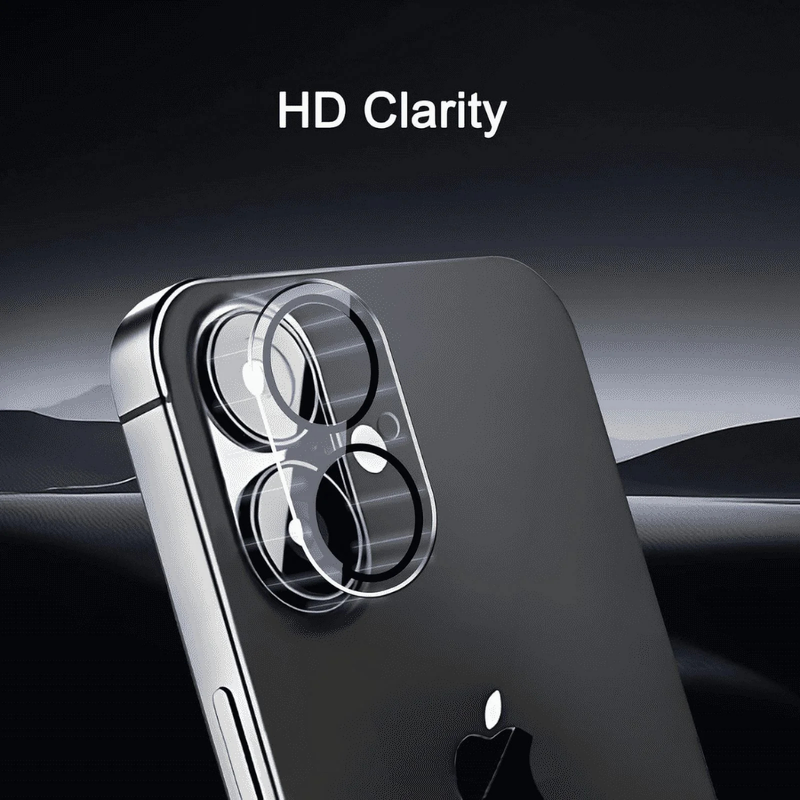 Entronix Bundle Compatible with iPhone 17 - [Magnetic] Glitter Clear Case, 2 Clear Screen Protector & 2 Camera Lens Protectors