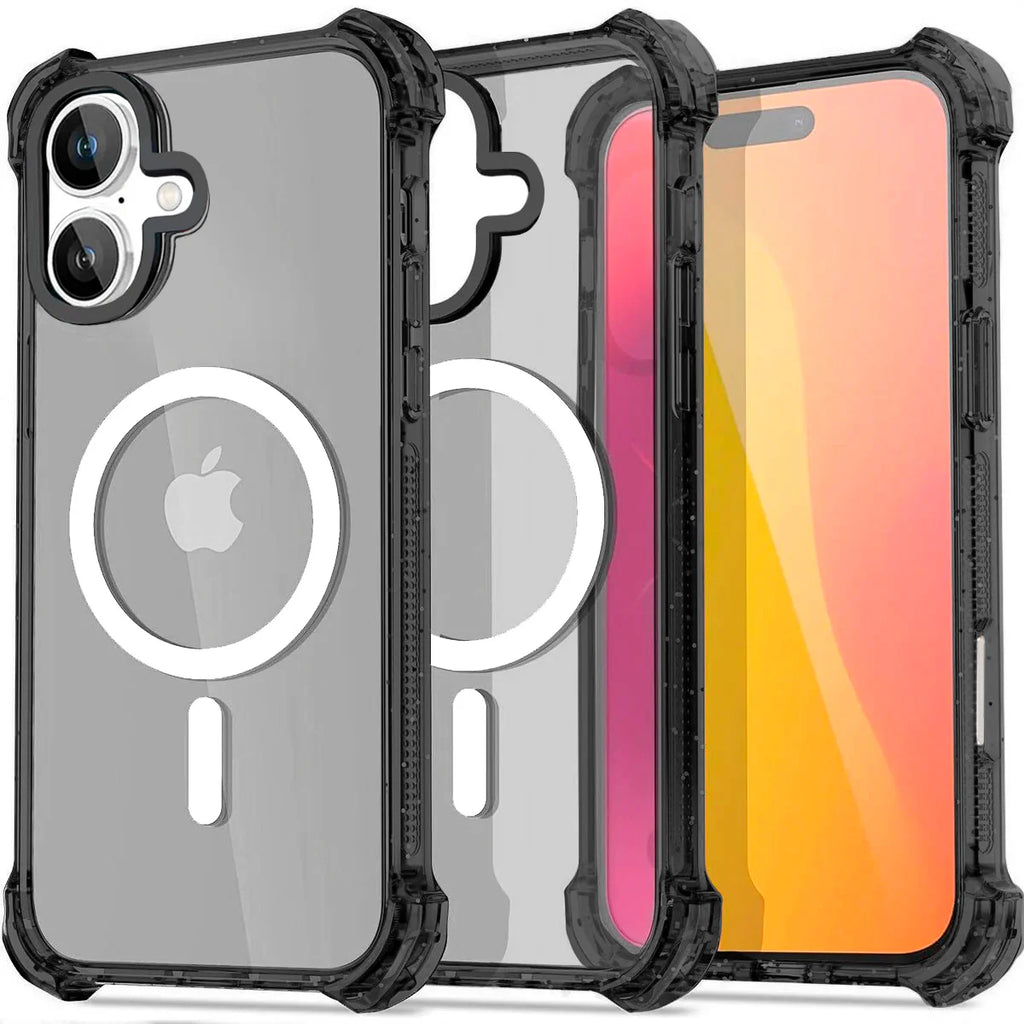Entronix Apple iPhone 16 Plus [Magnetic-Compatible] Case - Bouncy Bumper, - Entro Retail