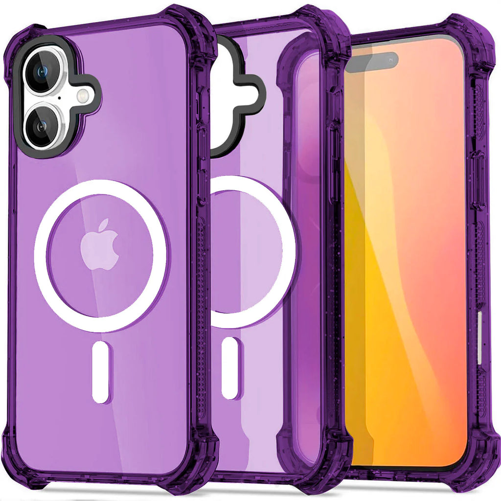 Entronix Apple iPhone 16 Plus [Magnetic-Compatible] Case - Bouncy Bumper, - Entro Retail
