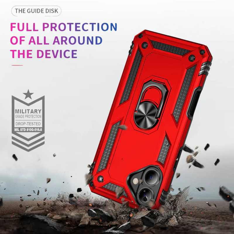 Entronix Case Compatible with iPhone 17 - Dual-Layer Guard Gripstand