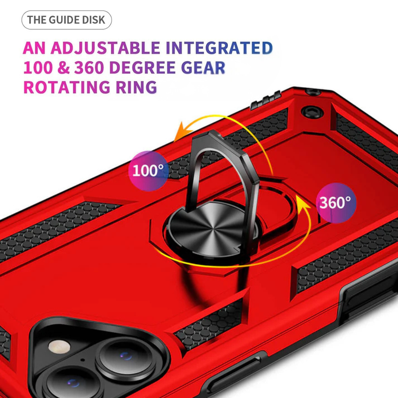 Entronix Case Compatible with iPhone 17 - Dual-Layer Guard Gripstand