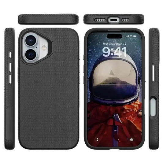 Entronix Case Compatible with iPhone 17 - Anti-Slip Rugged Shockproof Cover - Entronix