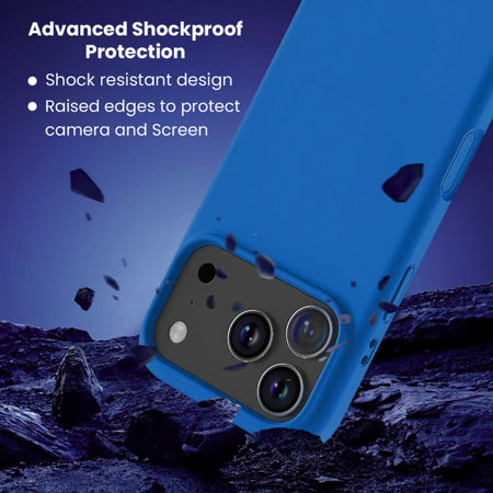 Entronix Case Compatible with iPhone 17 Pro Max - Soft-Touch Liquid Silicone ENTRONIX