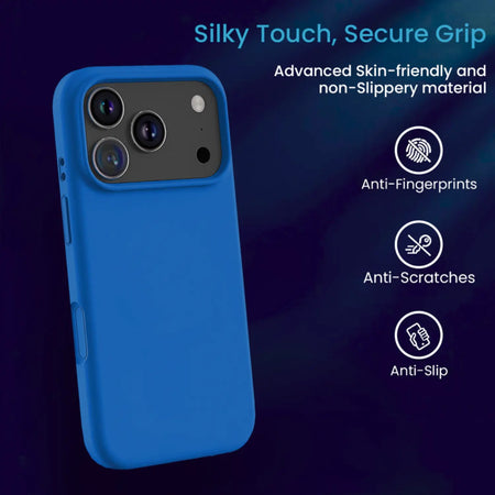Entronix Case Compatible with iPhone 17 Pro Max - Soft-Touch Liquid Silicone ENTRONIX