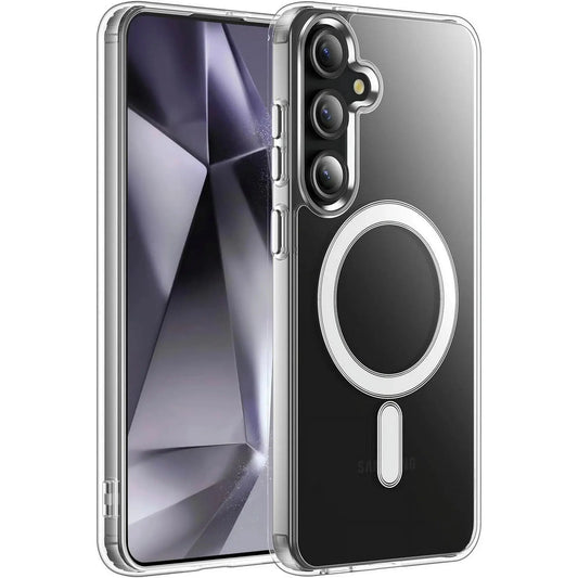 Entronix Samsung Galaxy S25 [Magnetic-Compatible] Crystal Clear - Sturdy Case - Entronix