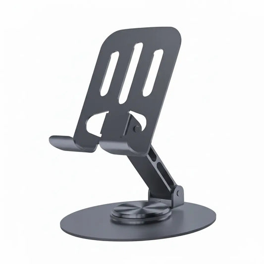 Entronix Adjustable Desktop Phone Stand - Metal Table Phone Holder - Entronix