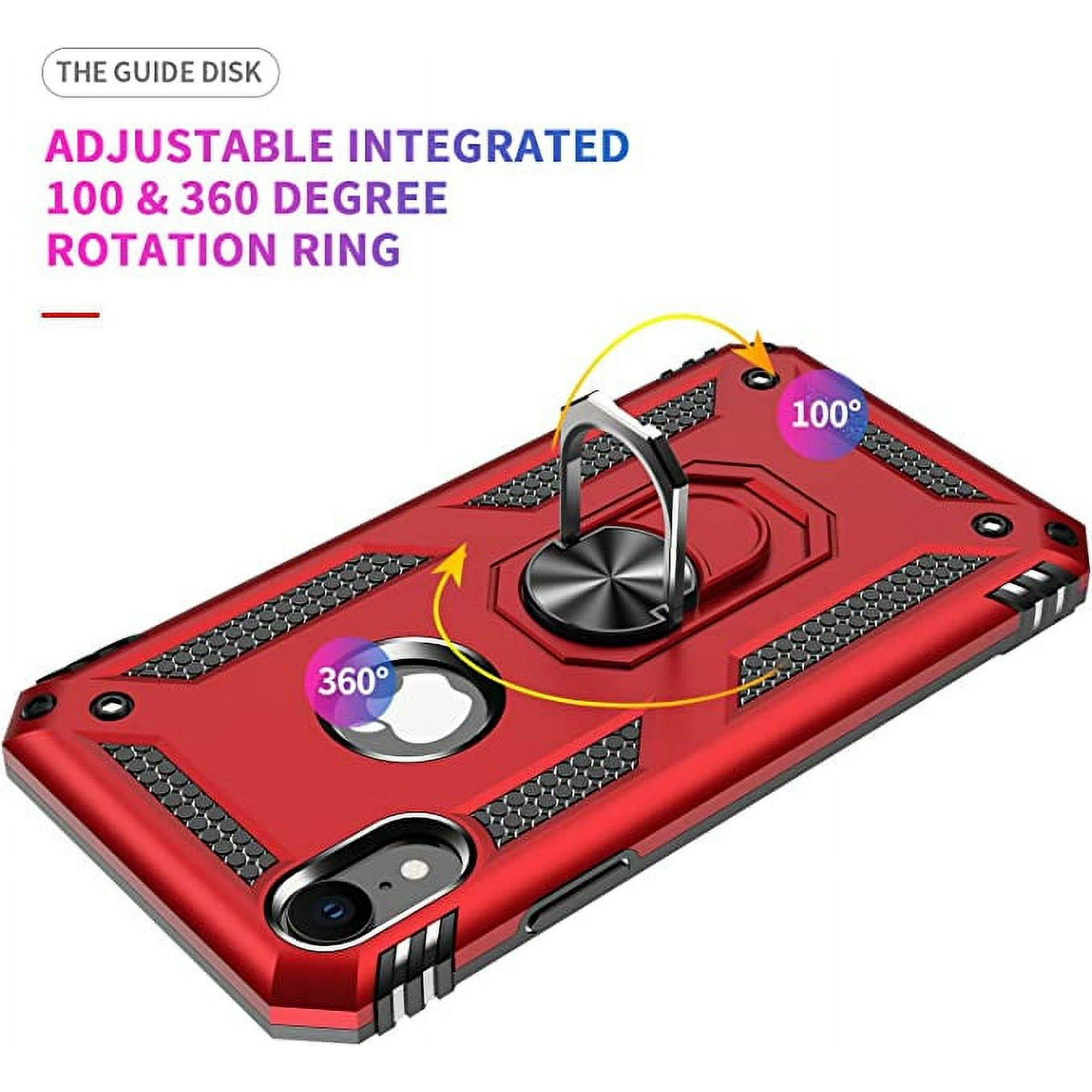 Entronix Case Compatible with iPhone XR - Dual-Layer Guard Gripstand