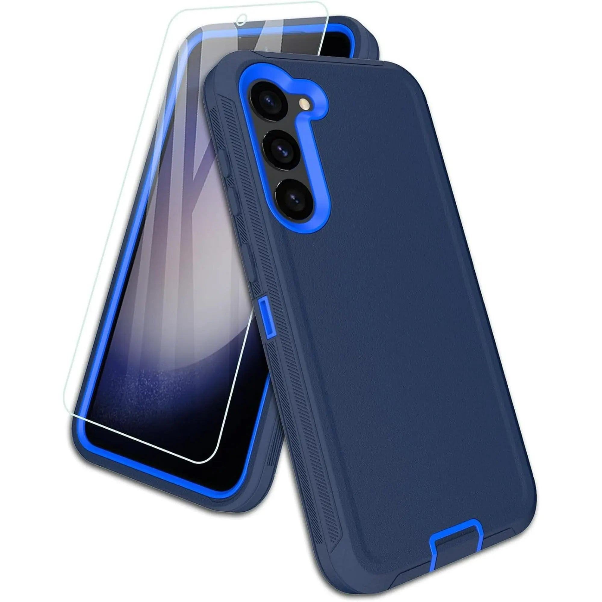 Entronix Bundle Compatible with Galaxy S25 Plus - Heavy Duty Case & 1 Clear Screen Protector - Entronix