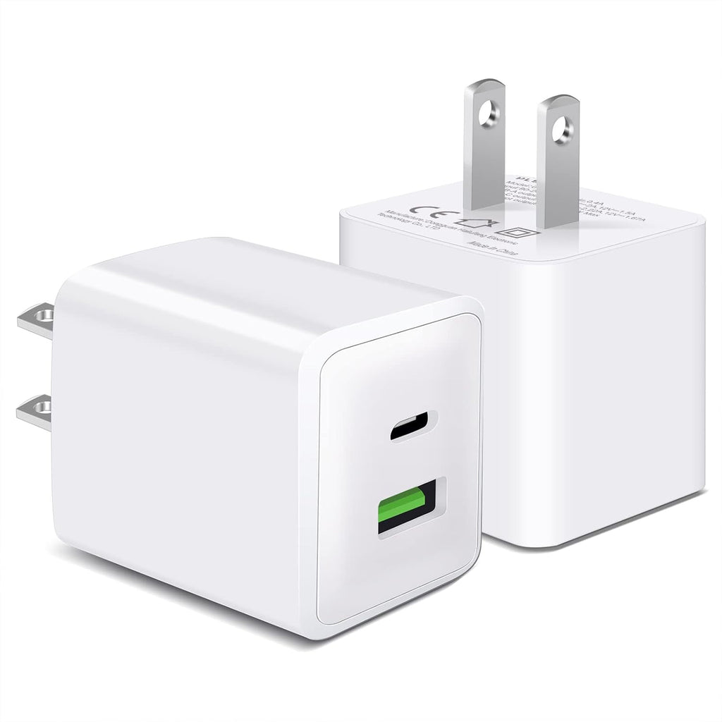 Entro Adapter - 20W Dual USB With USBC 2 PC