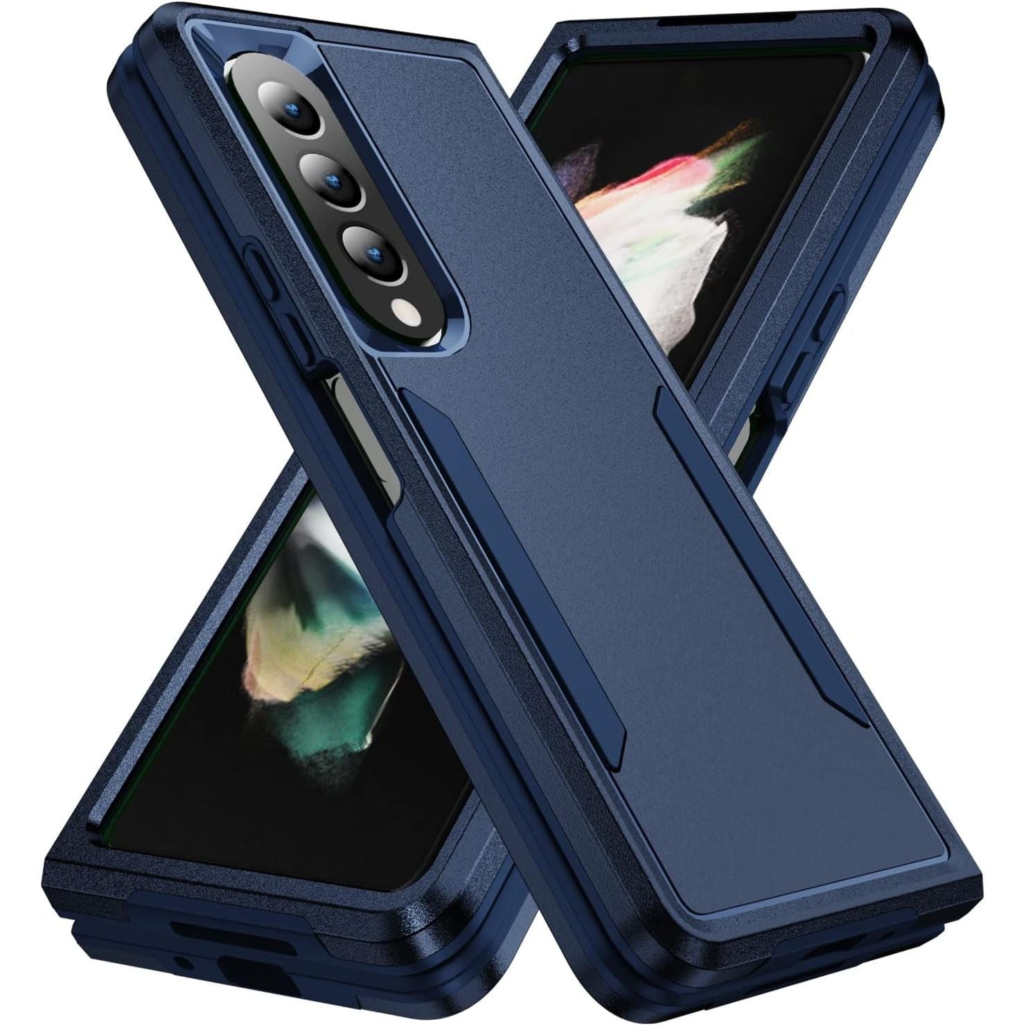 Entronix Case Designed for Samsung Z Fold 5 Heavy Duty Case, Protection Shockproof Dropproof Dustproof Anti-Scratch Case - Entro Retail