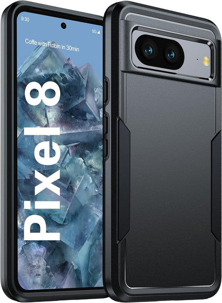 Entronix Case Designed for Google Pixel 8 Heavy Duty Case, Protection Shockproof Dropproof Dustproof Anti-Scratch Case - Entro Retail