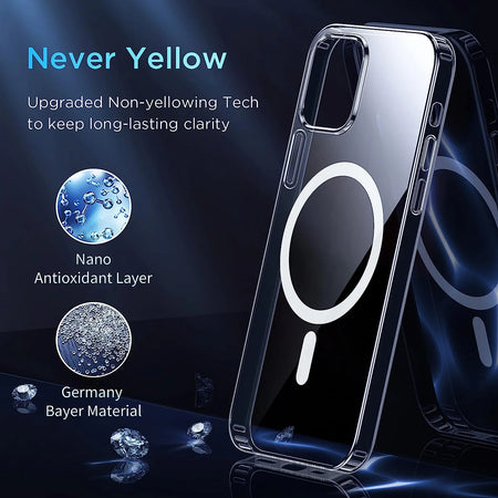 Entronix Apple iPhone 12 Case - Crystal Clear - Slim - Entro Retail
