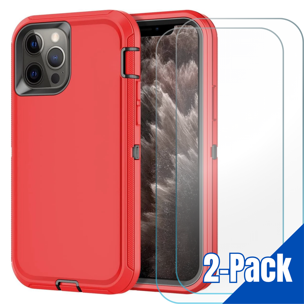 BU i15 Pro Max Heavy Duty - Red 2TGClear