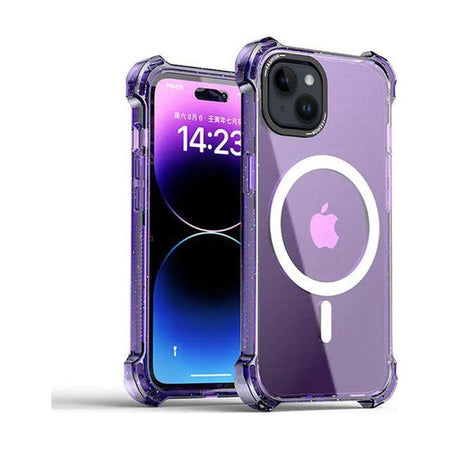 Entronix Apple iPhone 15 Plus/14 Plus [Magnetic-Compatible] Case - Bouncy Bumper, - Entronix