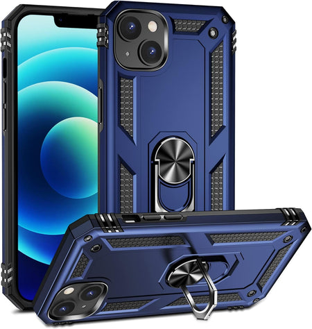 Entronix Apple iPhone 14 Case - Guard Ring Holder, Dual Layer Protection - Entro Retail
