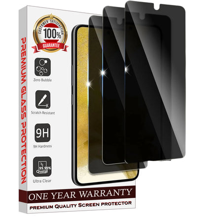 Entronix Samsung Galaxy S25 Plus - Anti-Spy Privacy Screen Protector - 3 Piece Combo - Entronix