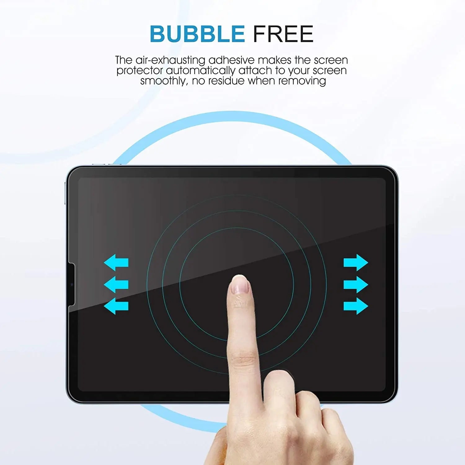 Entronix Clear Screen Protector Compatible with iPad 10.9" (10th Gen, 2022) - 2-Piece Combo - Entronix