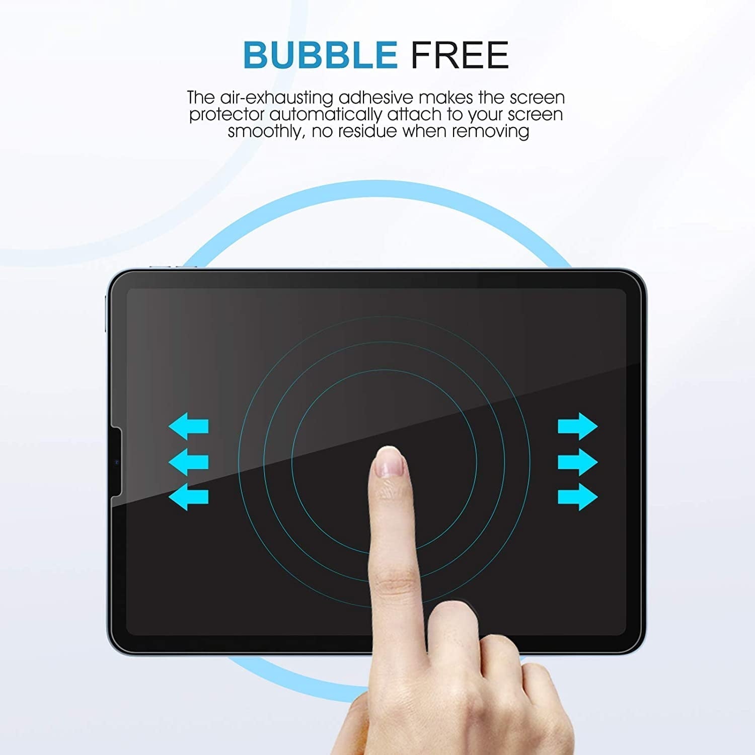 Entronix Clear Screen Protector Compatible with iPad A18 11" (12th Gen, 2026) - 3-Piece Combo ENTRONIX