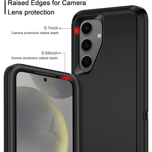 Entronix Case Compatible with Galaxy S25 FE - Triple-Layer Heavy Duty Protection - Entronix