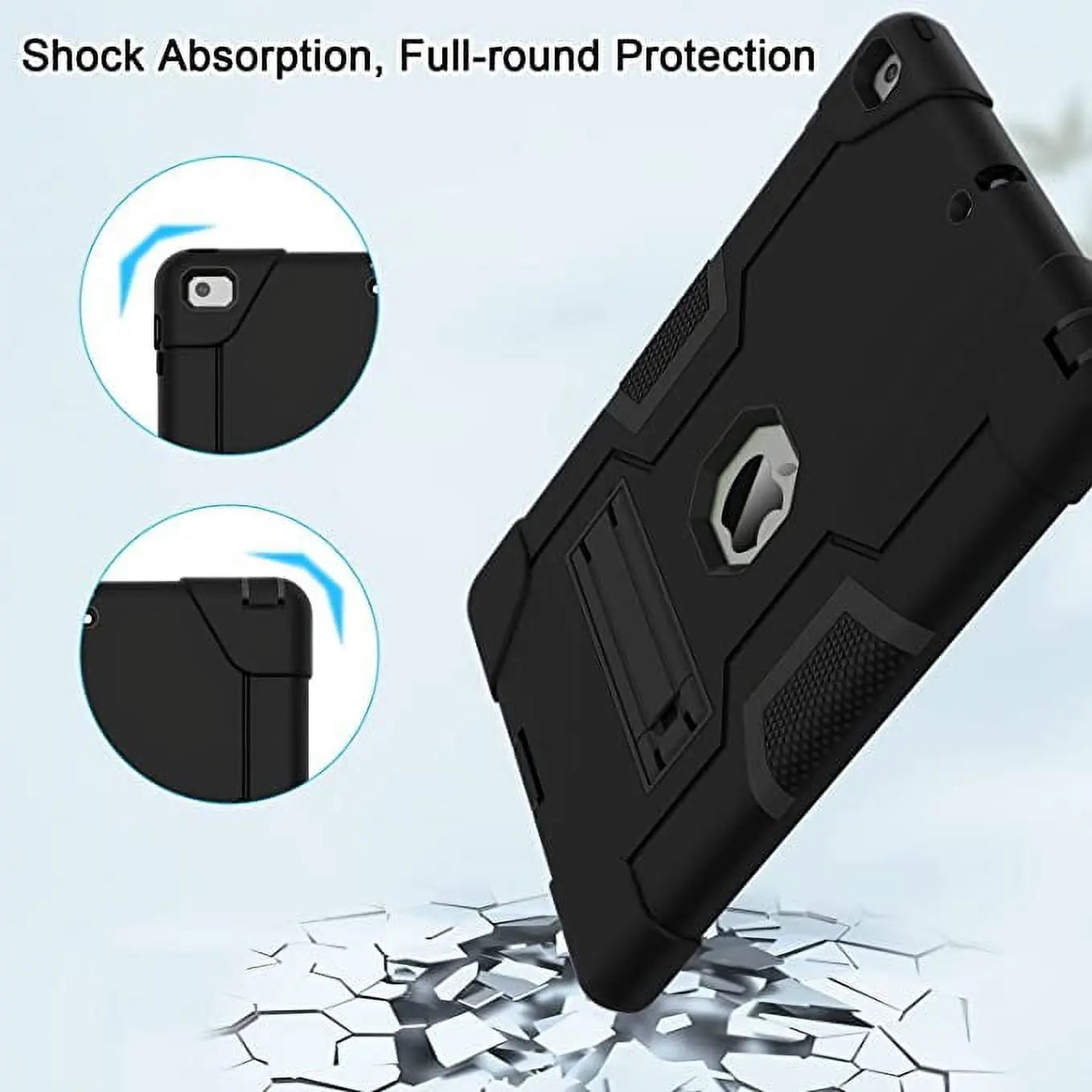 Entronix Case Compatible with iPad Mini 8.3" (6th Gen, 2021) - Triple-Layer Heavy Duty Protection - Entronix