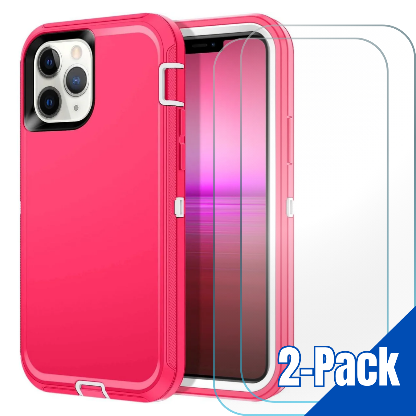 BU i14 Pro Heavy Duty - Pink 2TGClear