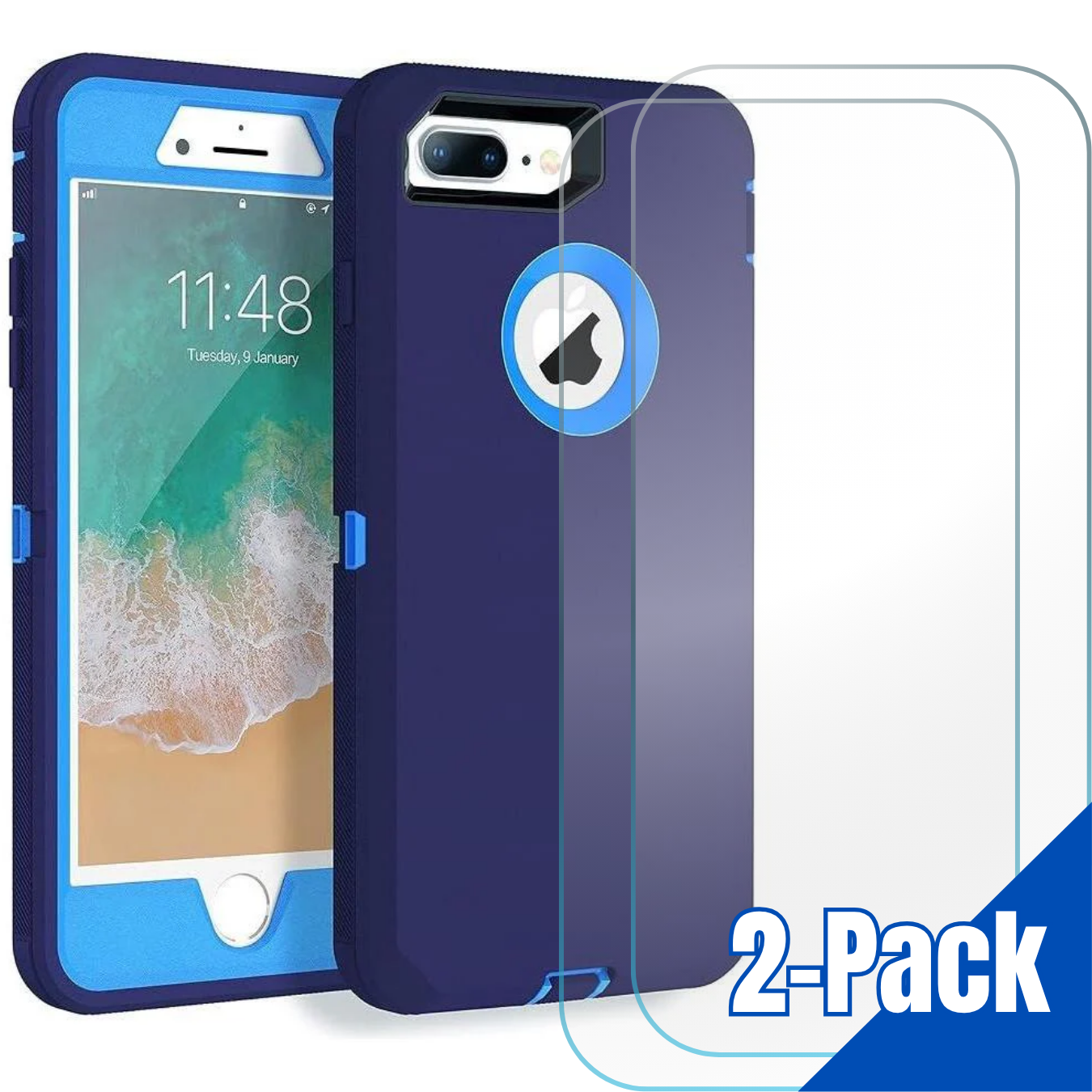 BU i8 Plus Heavy Duty - Blue 2TGClear