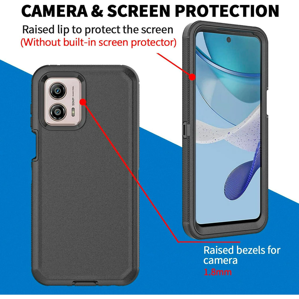 Entronix Case Compatible with Moto Edge Plus 2023 - Triple-Layer Heavy Duty Protection