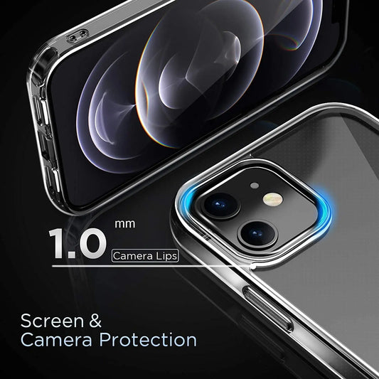 Entronix Apple iPhone 12/12 Pro Crystal Clear Case - Sturdy - Entronix