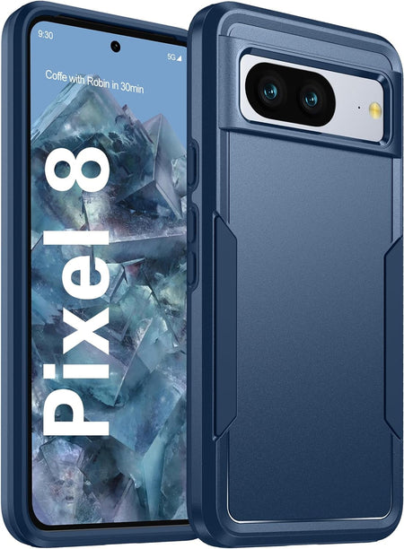 Entronix Case Designed for Google Pixel 8 Heavy Duty Case, Protection Shockproof Dropproof Dustproof Anti-Scratch Case - Entro Retail