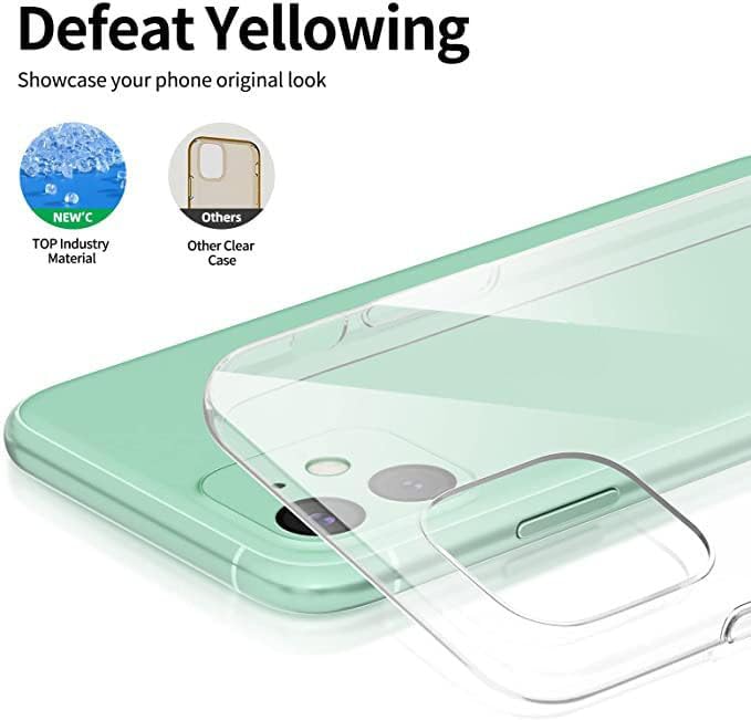 Entronix Bundle Compatible with Galaxy A06 - Clear Case & 1 Clear Screen Protector