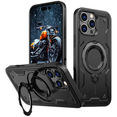 Entronix Apple iPhone 16 Pro Max [Magnetic-Compatible] Case - Armor Ring, - Entro Retail