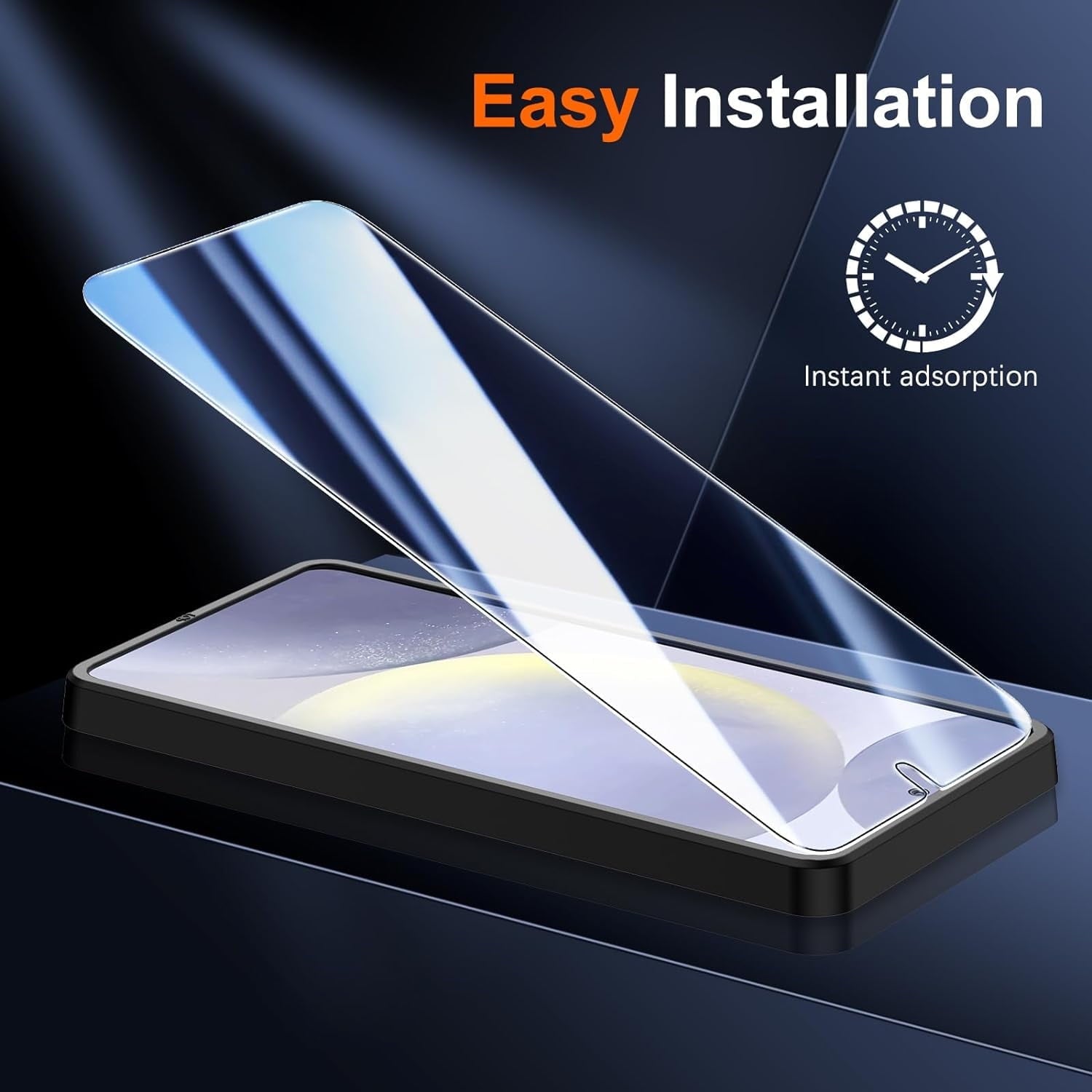 Entronix Clear Screen Protector Compatible with Pixel 7 - 3-Piece Combo