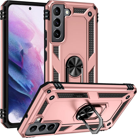 Entronix Samsung Galaxy S21 Plus Case - Guard Ring Holder, Dual Layer Protection - Entro Retail